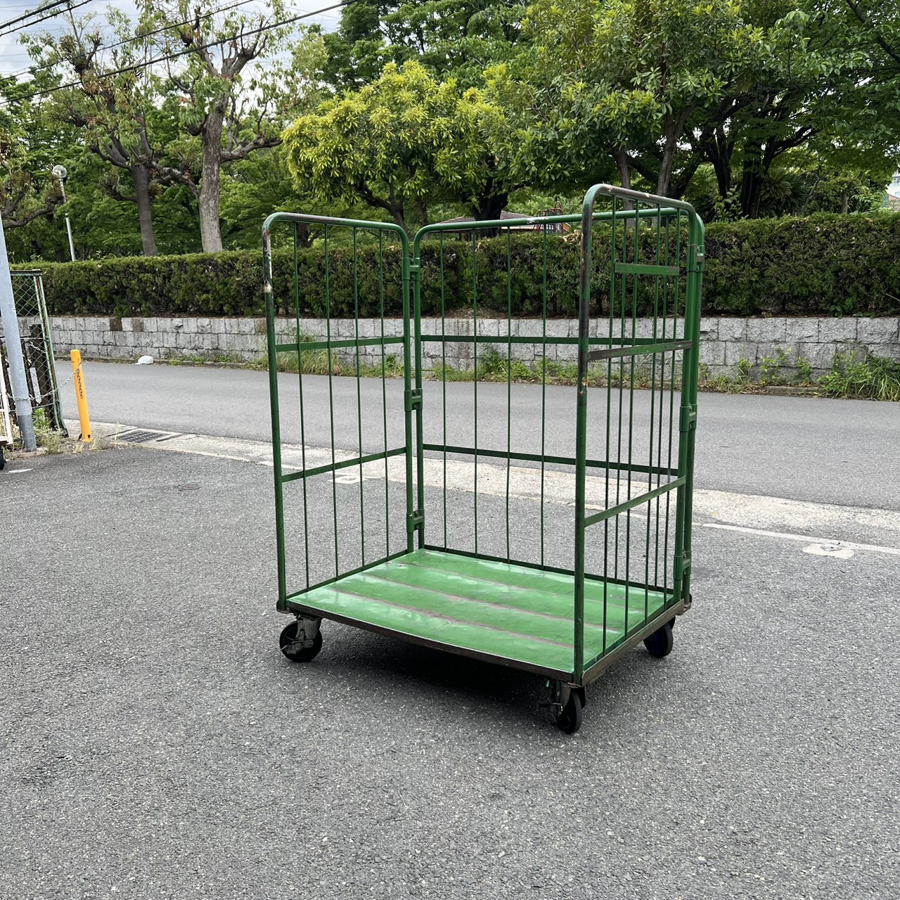 （中古）カゴ台车 カゴ台車 | 中古でマテハン