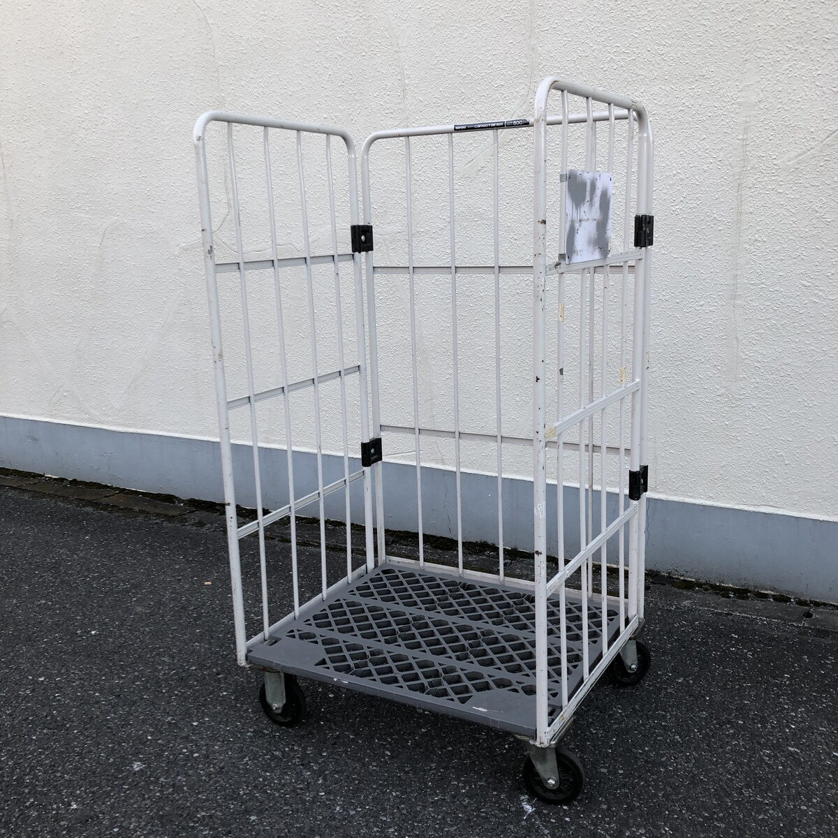 中古 かご台車 中古 カゴ台車 ロールボックス 850 960 1700 足場や足場 